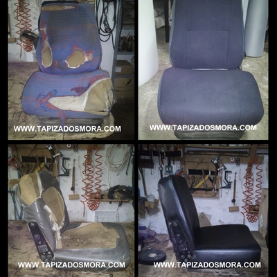 Reparación asientos de Maquinaria
