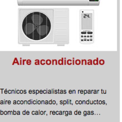 REPARACION DE AIRE ACONDICIONADO