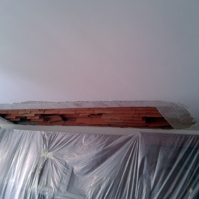 REPARACIÓN DE DESPRENDIMIENTO DEL TECHO