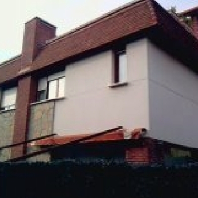 Reparacion de fachada de la Vivienda