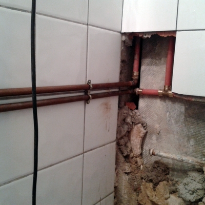 Reparación fontanería