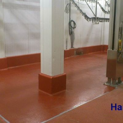 reparación suelo con mortero epoxi antideslizante