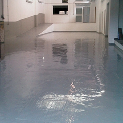 Restauración con pintura epoxi