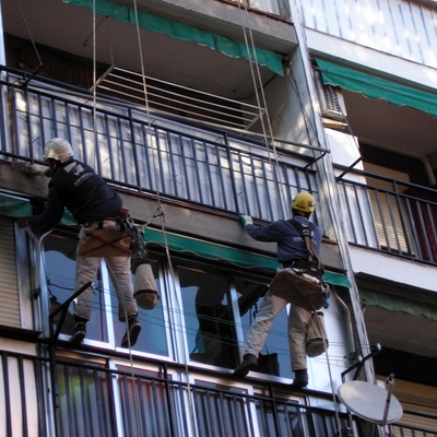 Restauración de fachada madrid