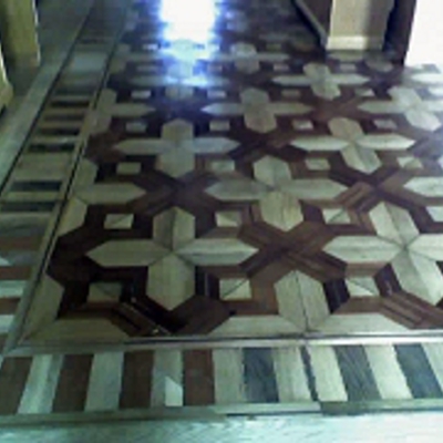 restauración de parquet en salón noble 