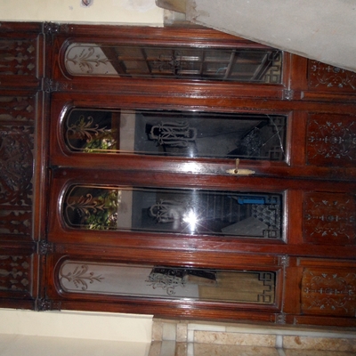 restauración de puerta