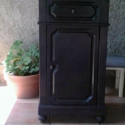 Restauración mesita de noche