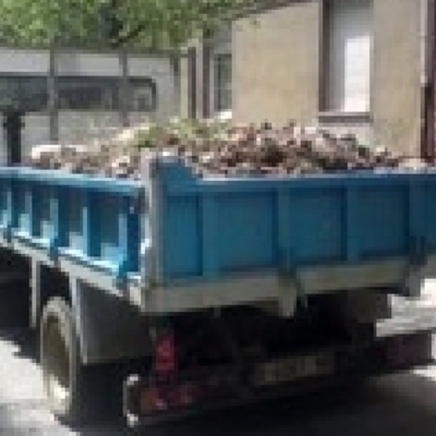 Retirada de escombros