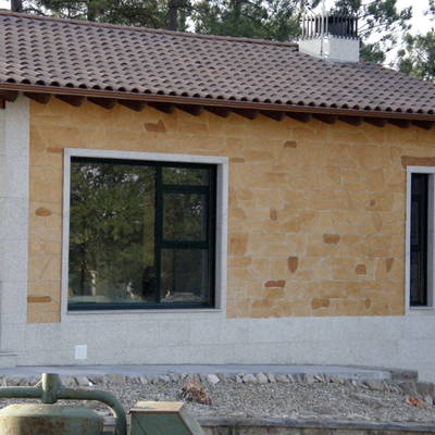 revestimiento con monocapa impreso