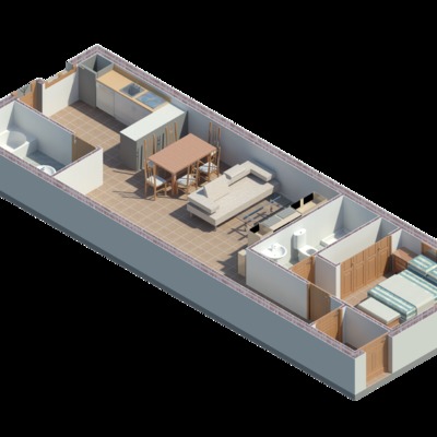 Proyecto de Vivienda Unifamiliar entre medianeras