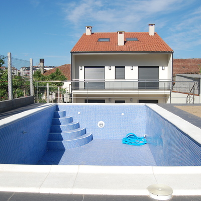 casa y piscina en ourense