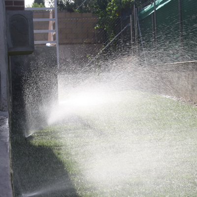 Riego por difusión.