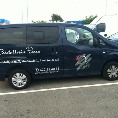 Rotulación de vehículo