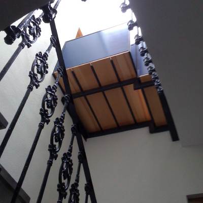 ampliación escalera comunidad