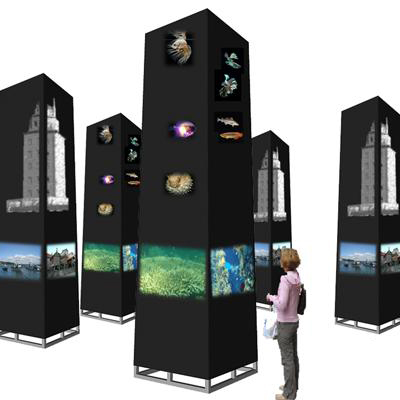 Presentación de Monolito publicitario