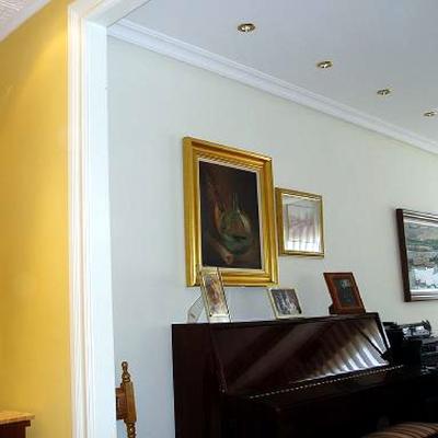 Salón Moldura Y Pintura Plastica
