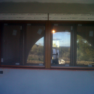 Salón vista exterior con mosquitera