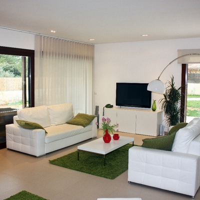 Salón vivienda unifamiliar Valldemossa