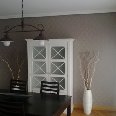 Salón y elegancia sencilla