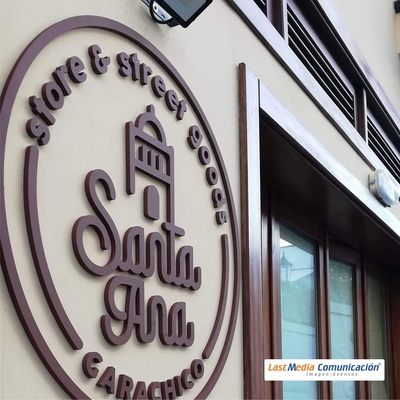 Diseño, fabricación e instalación de corpóreo