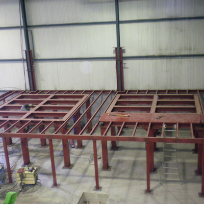 Entreplanta en industria