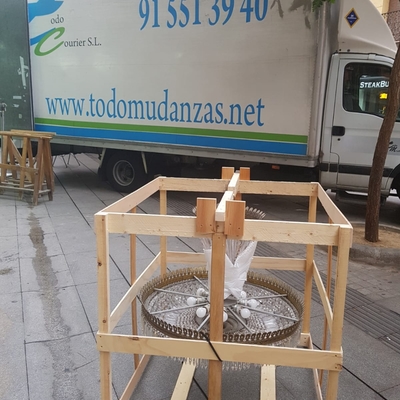 Transporte lamparas