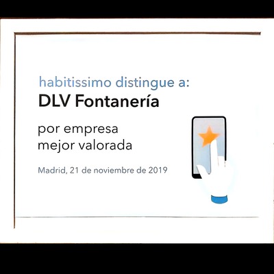 Premio otorgado por habitissimo