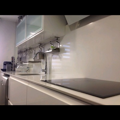 Encimera en silestone blanco zeus