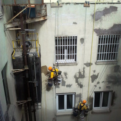 SECUENCIA DE ENFOSCADOS DE PARAMENTOS