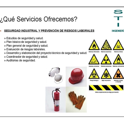 SEGURIDAD INDUSTRIAL Y PREVENCIÓN DE RIESGOS LABORALES