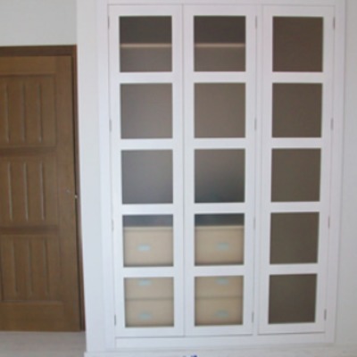 Armario Madera Lacado Blanco