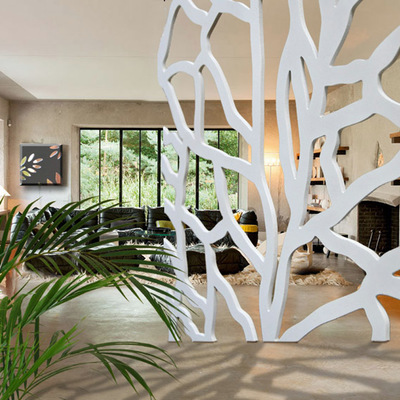 Separación ambientes con celosía