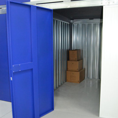 Trasteros forrados en chapa