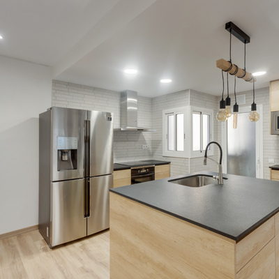 Cocina moderna y renovada