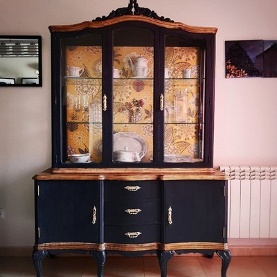 Vitrina Clasica restaurada