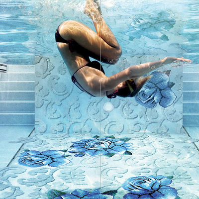 Revestimiento piscina con gresite