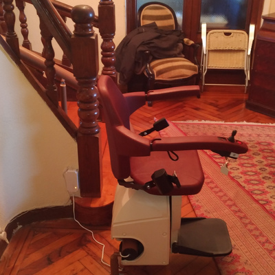 silla salvaescaleras ConfortEnTuCasa instalacion en santander cantabria