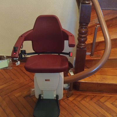 silla salvaescaleras ConfortEnTuCasa instalacion en santander cantabria