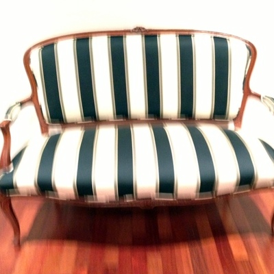 Sillón restaurado