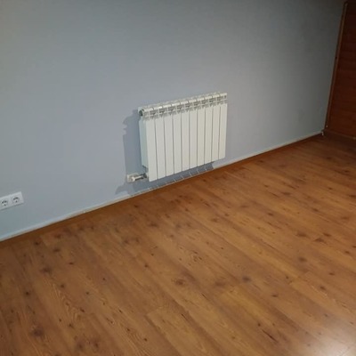 Instalación de elementos de calefacción.