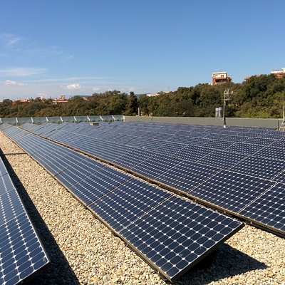 fotovoltaica cubierta plana