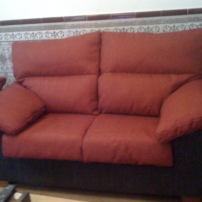 Sofa 3+2 plazas retapizado .
