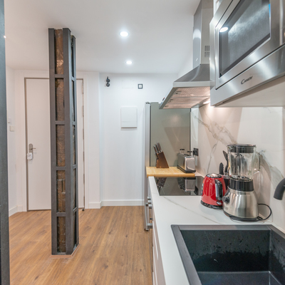 Creación de cocina en nuevo espacio.