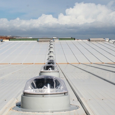 Solatube en cubierta Sandwich