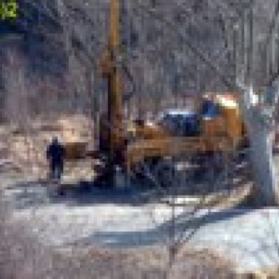 Sondeos, estudio de trazado, La Pobla de Lillet