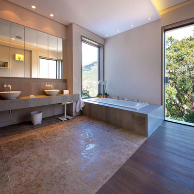 Suelo de piedra natural interior