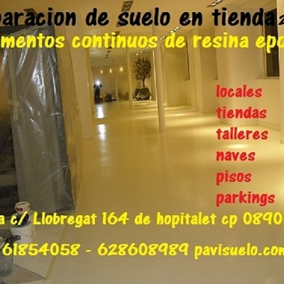 SUELO DECORATIVO DE RESINA DE POLIURETANO