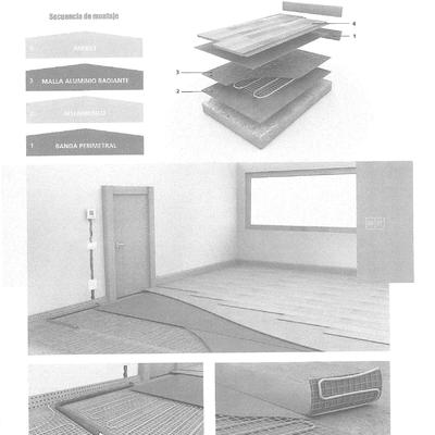 Suelo Radiante para suelo Parket