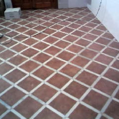 suelo rustico y marmol