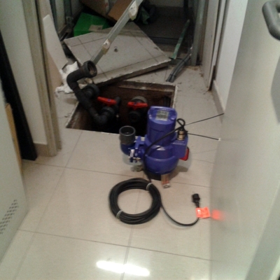 Sustitución Bomba fecales